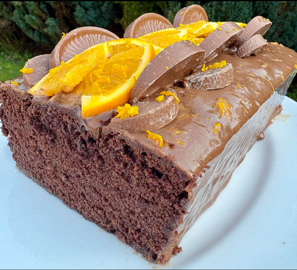 Terrys Chocolate Orange Loaf Cake with Chocolate Orange  Ganache ❤️