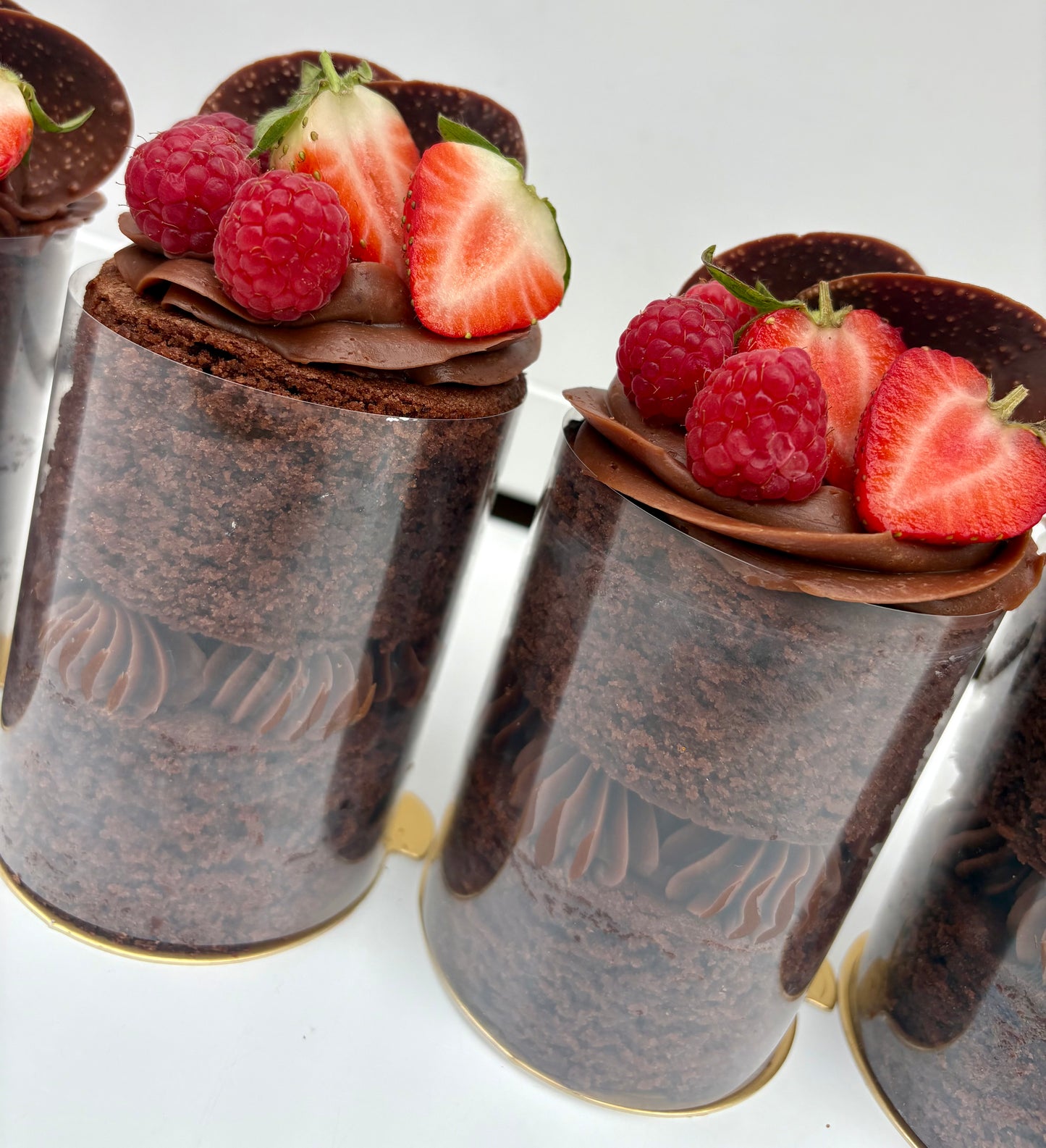 Mini 3-inch Chocolate Ganache Cakes ❤️ PDF recipe