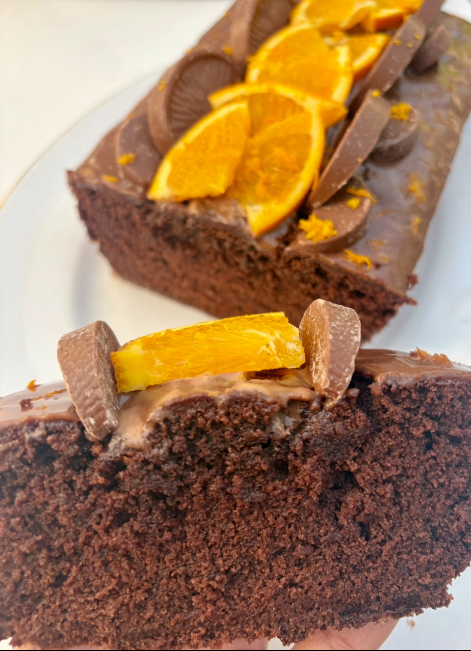 Terrys Chocolate Orange Loaf Cake with Chocolate Orange  Ganache ❤️