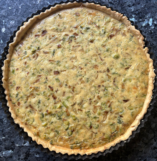 Broccoli Quiche- dinner