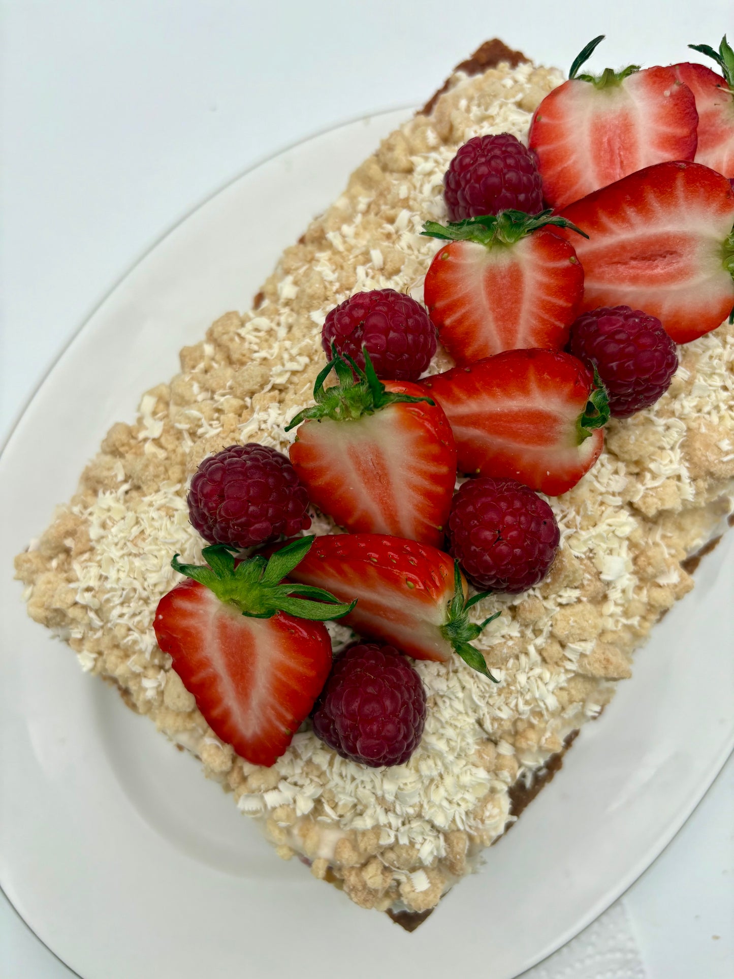 Strawberry White Chocolate  Cheesecake Loaf Cake ❤️ pdf recipe